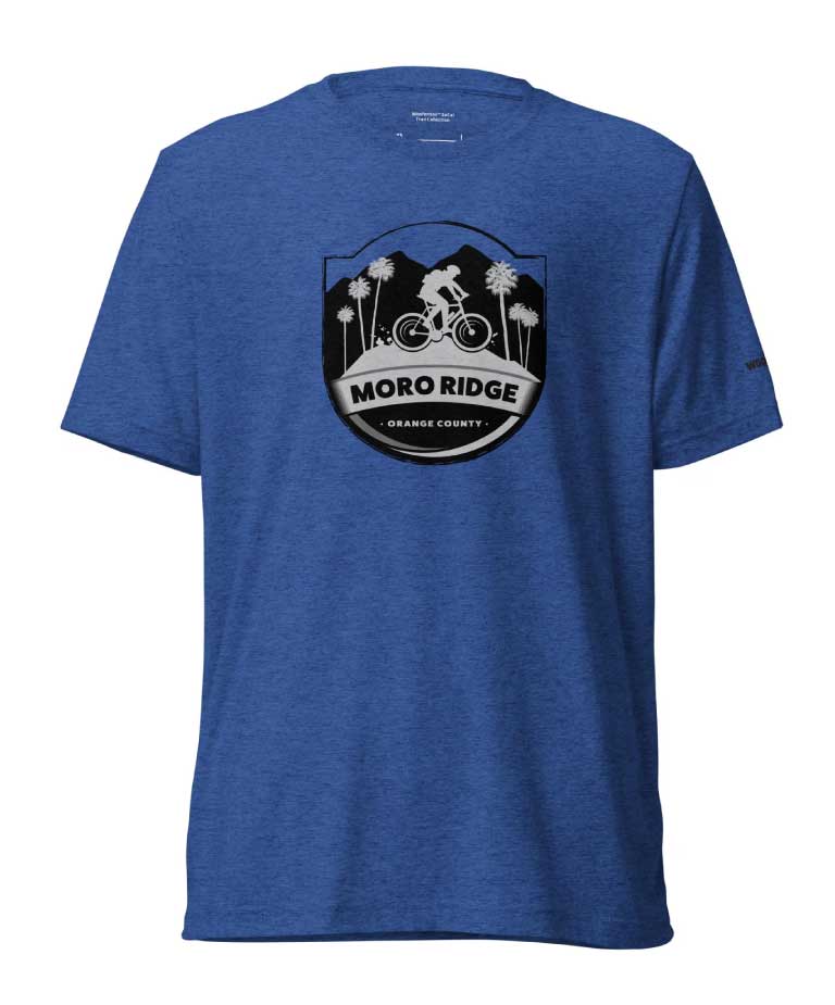 Moro Ridge Crystal Cove MTB Trail Tri-Blend T-Shirt Mens