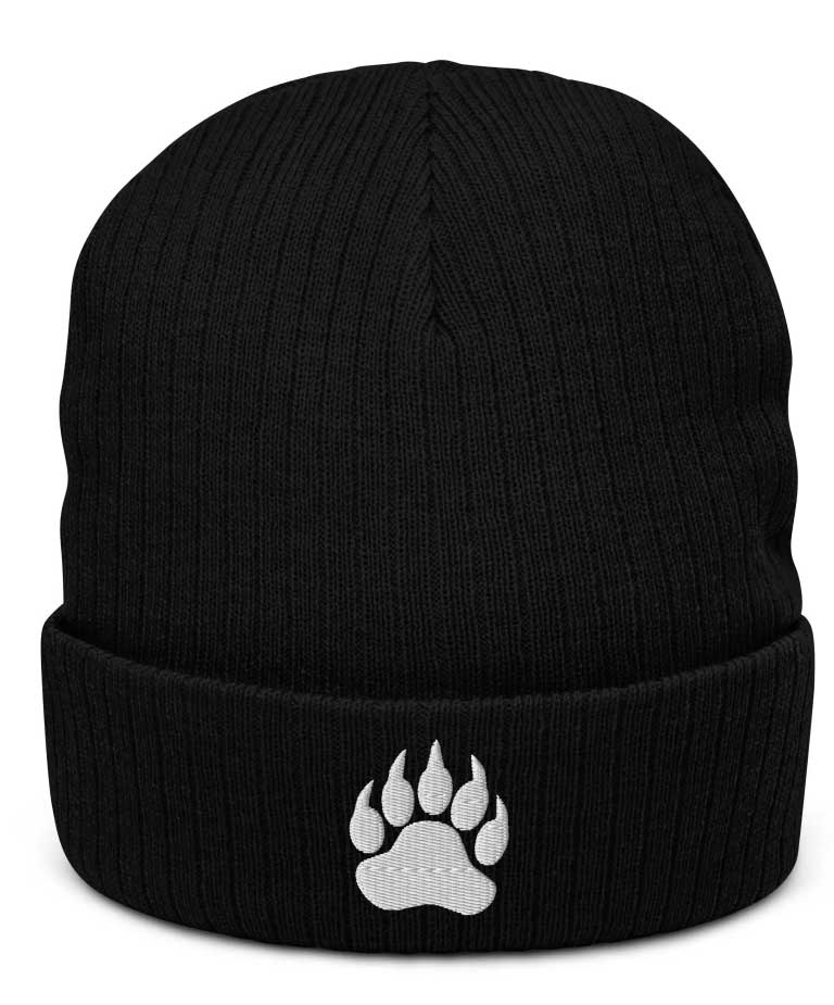 WooferPaw Ribbed Knit Beanie